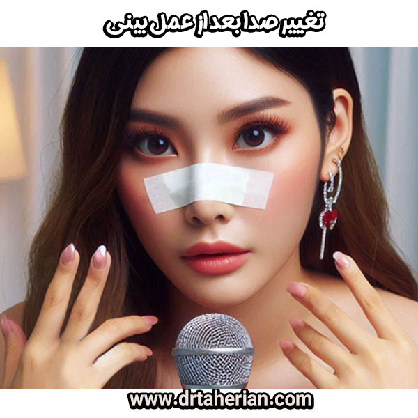 تغییر صدا بعد از عمل بینی از بهترین جراح بینی در تهران